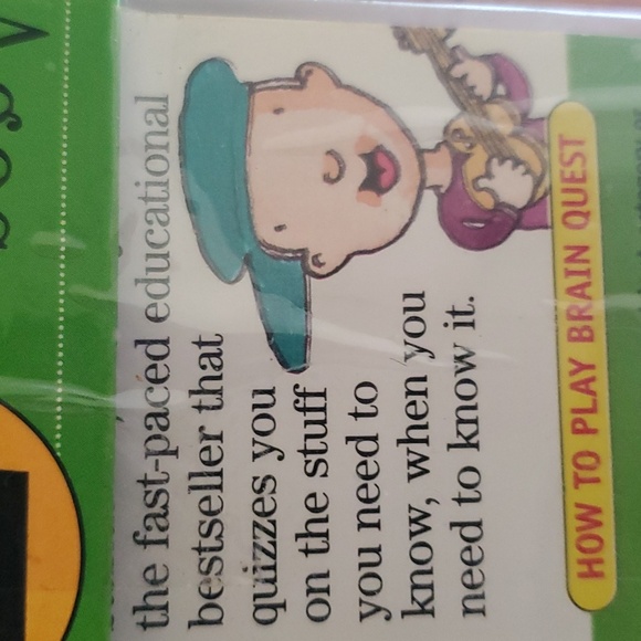 Brain quest flash card - Picture 2 of 5